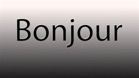 Bonjour Definition & Meaning .